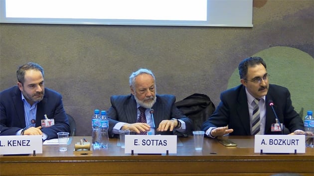 Terr rgt temsilcileri BM binasnda konuturuldu