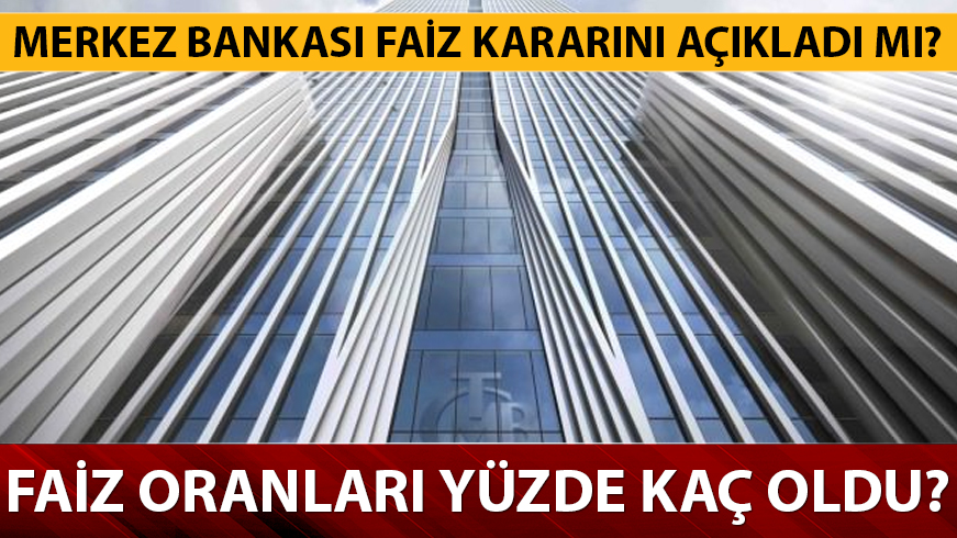 Merkez Bankas� 2019 faiz indirimi karar�n� a��klad�!