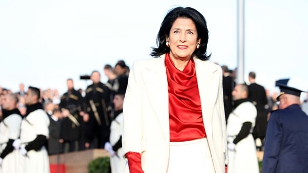  Grcistan Cumhurbakan Zurabivili: Grcistan'n NATO ve AB sreci kimseye tehdit deil