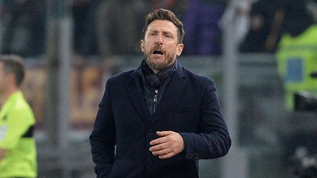 Roma Eusebio Di Francesco'ya güle güle dedi