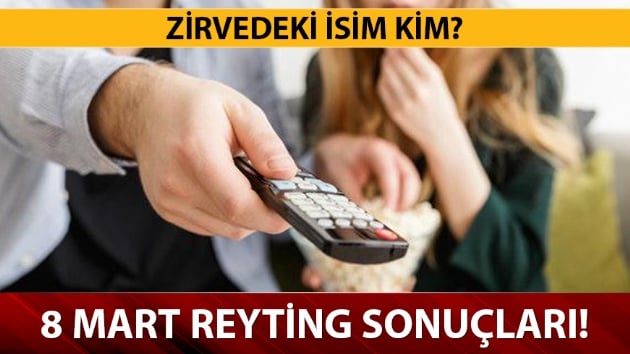 8 Mart reyting sonular akland