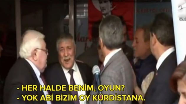 CHP'li belediye bakan aday ile i adamnn skandal diyalou: Bizim oy Krdistan'a