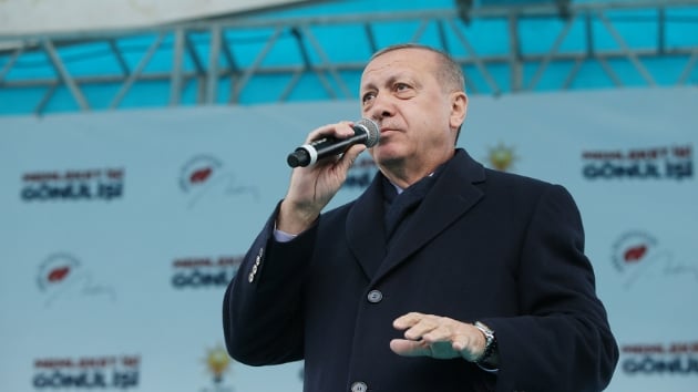 Bakan Erdoan: Hi kimse Trkiye'yi kompartmanlara blemez