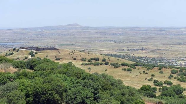 ABD, Golan Tepeleri iin ilk kez 'srail kontrolndeki' ifadesini kulland