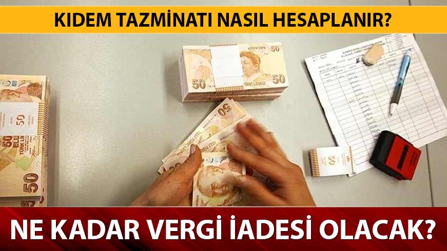 K�dem tazminat� vergi dairelerinden nas�l al�n�r? K�dem tazminat� hesaplama y�ntemi
