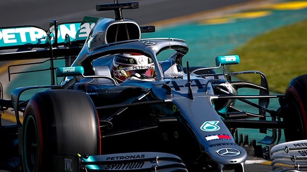 Avustralya Grand Prix'sinde pole pozisyonu Hamilton'n