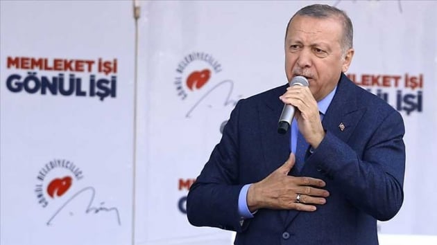 Bakan Erdoan: Trkiye'nin ykselii elbette Hal artklarnn zoruna gidecek
