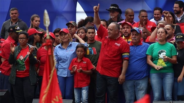 Venezuela Kurucu Meclis Bakan Cabello: Byle bir eye izin vermeyeceiz