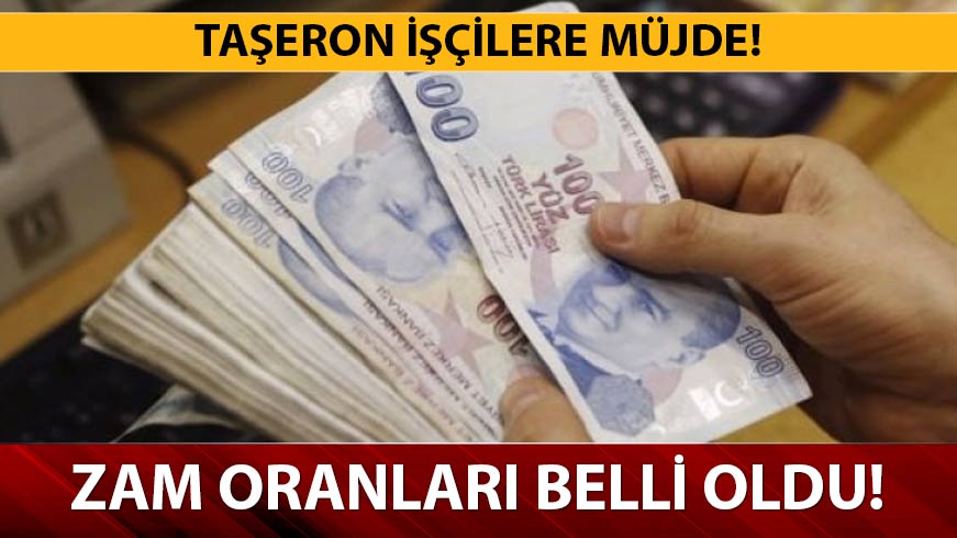 Ta�eronlara enflasyon zamm� fark� verilecek mi?