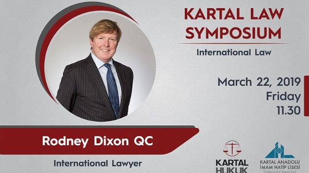 Rodney Dixon QC Kartal Hukuk Sempozyumu iin Trkiyeye geliyor