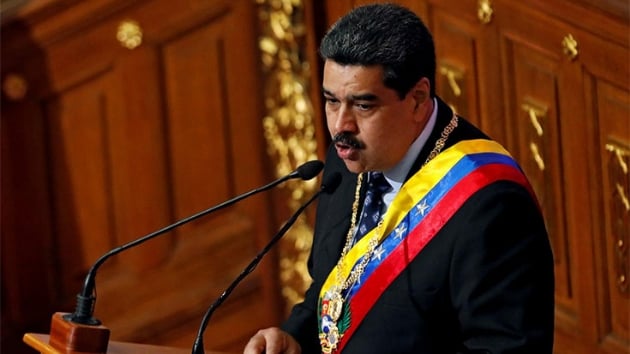 Venezuela Devlet Bakan Maduro: la almak iin kullanlacak 5 milyar dolarmz rehin alnd