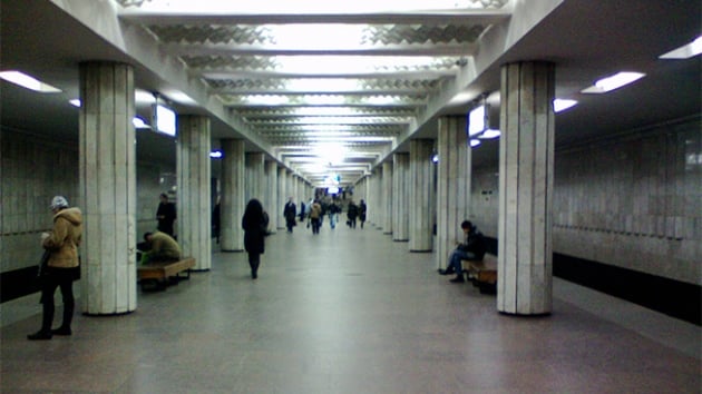 Ukrayna'da metroya bombal saldr nlendi