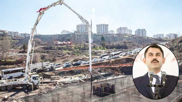 Kanal Ankara Projesi'nde ikinci etabn temeli atld