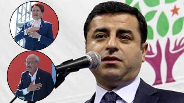 Bir itiraf da Selahattin Demirta'tan geldi: Bat'da CHP ve Y Parti'ye oy verin