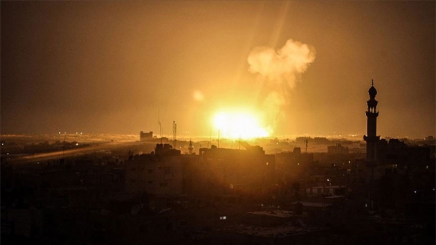 srail uaklar, Gazze'ye  iki hava saldrs dzenledi