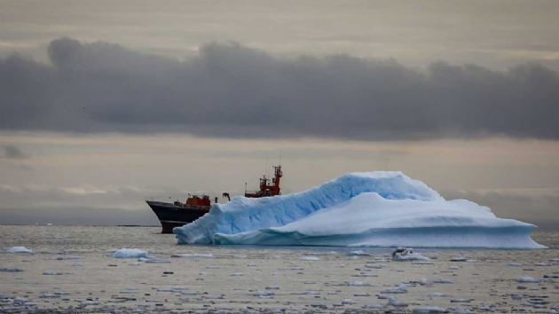 Arktik deniz buzu geniliinin 1979'dan bu yana en dk 7. seviyede bulunduu belirlendi