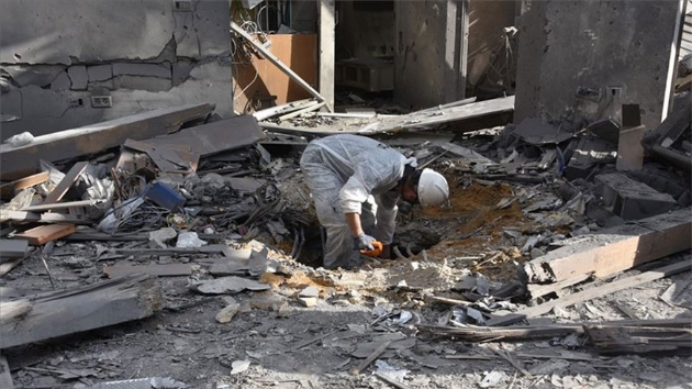 srail'e roket saldrsnn ardndan Gazze'de tedirgin bekleyi sryor