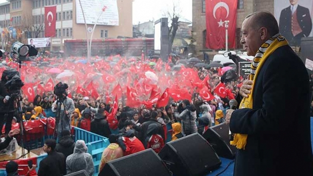 Bakan Erdoan: CHP ve onun ruh ikizi HDP'ye ramen yatrmlarmza devam edeceiz
