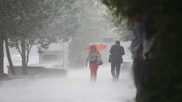 Meteoroloji baz blgeler iin youn ya uyars yapt