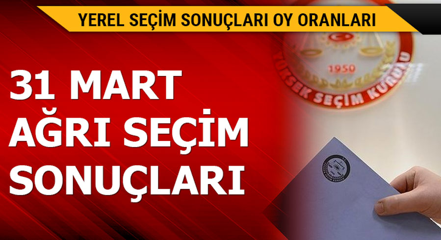  31 Mart A�r� yerel se�im sonu�lar�! 