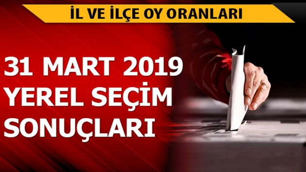31 Mart yerel seim sonular!