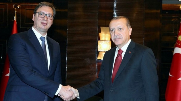 Srbistan Cumhurbakan Vucic, Bakan Erdoan' tebrik etti