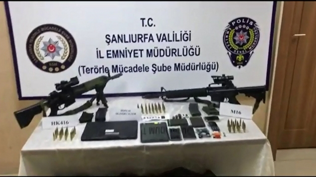  anlurfada 3 PKKl terrist silahlaryla yakaland  