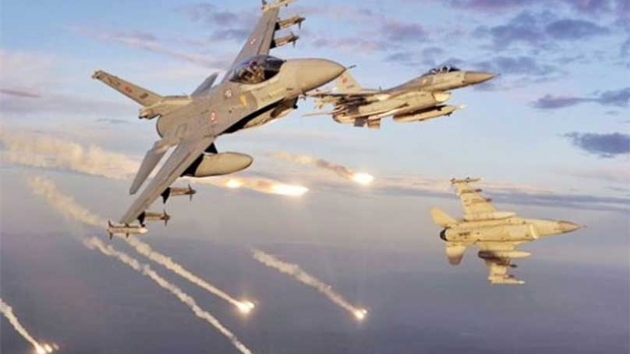 Irak'n kuzeyine hava harekat dzenlendi