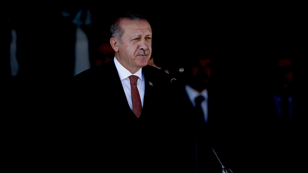 Bakan Erdoan, Fuat Oktay ile grt