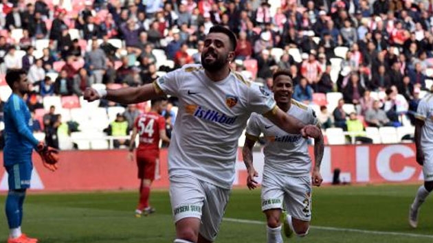 Kayserispor, Sivaspor'u datt 