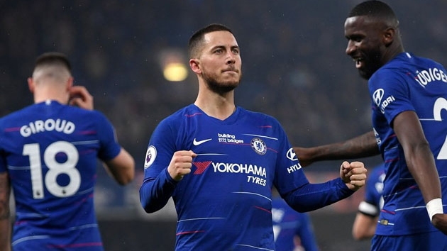 Eden Hazard att, Chelsea kazand 