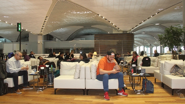 THYden stanbul Havalimannda 5 yldzl otelleri aratmayan yolcu salonu