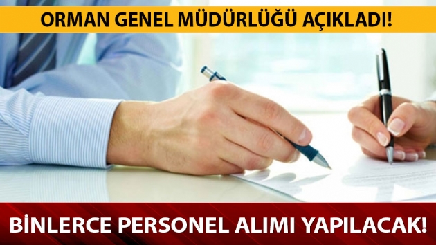 2019 OGM personel alm bavuru artlar nelerdir?