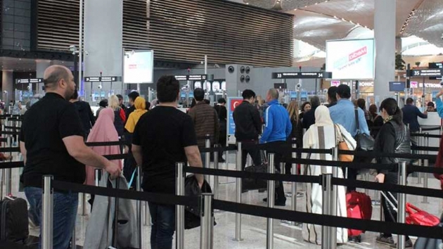  stanbul Havaliman'nda 5 gnde toplam yolcu says 637 bin 774 oldu