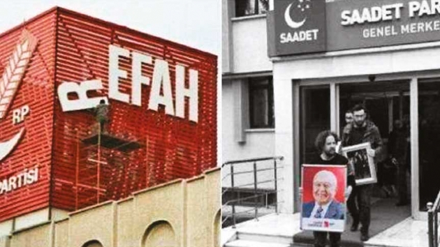 Saadetliler ile Fatih Erbakanclar birbirlerine girdi