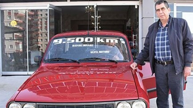 1996 model otomobili 42 bin TL'ye satn ald