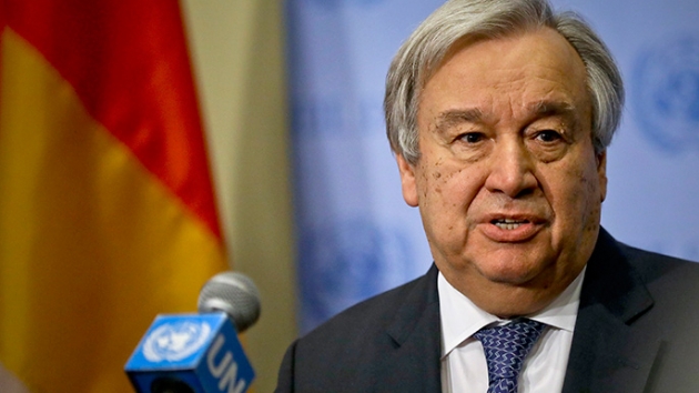 BM Genel Sekreteri Antonio Guterres Kbrs raporunu sundu