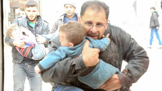 Esed rejimi dlib'de adr kente saldrd: 7 sivil yaamn yitirdi, en az 4 sivil yaraland