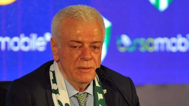 Bursaspor Bakan Ali Ay iddialara cevap verdi