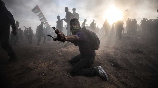 galci srail, Gazze'de iki gzlem noktasn vurdu