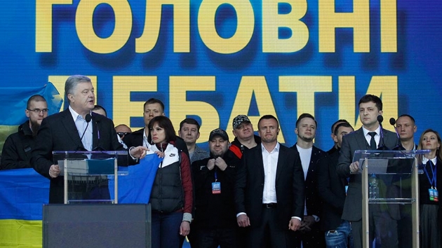 Ukrayna'da bakan adaylar kozlarn statta paylat