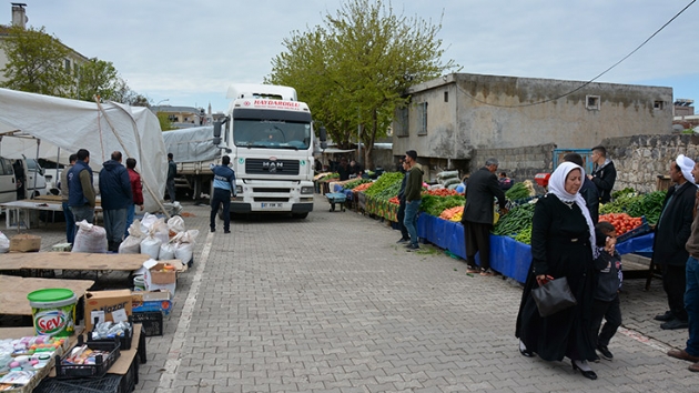 anlurfa'da freni boalan tr pazara girdi