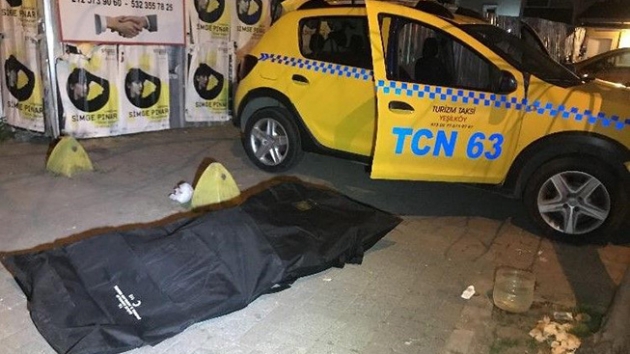 Bakrkyde ticari takside bir kii hayatn kaybetti