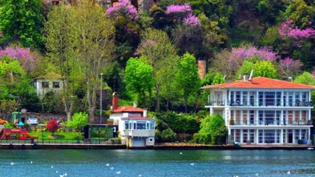 stanbul Boaznda erguvanlar at