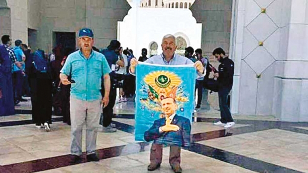 Dubaide Erdoanposterine gzalt