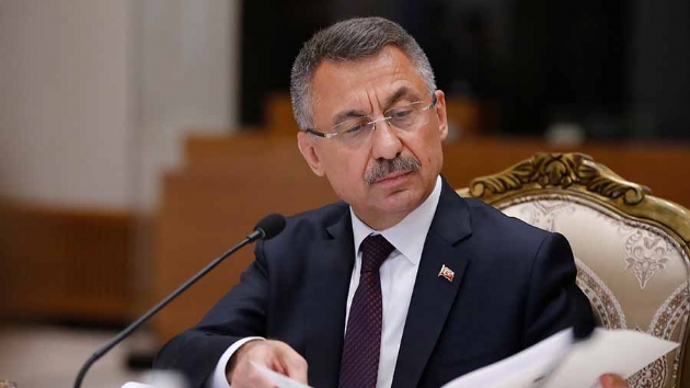 Cumhurbakan Yardmcs Fuat Oktay, Trkiye Belediyeler Birlii heyetini kabul etti 