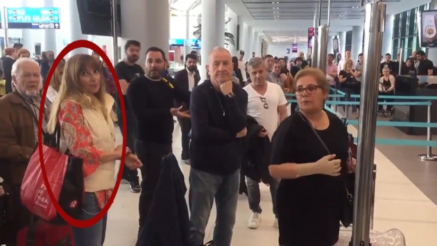 Havalimannda hakaretler yadran kadnla ilgili fla gelime