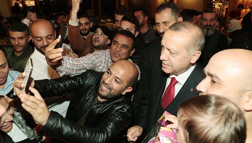 Ba�kan Erdo�an'dan s�rpriz ziyaret