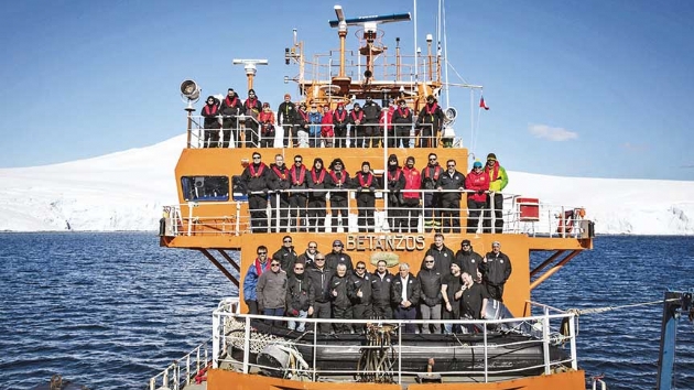 Antarktika'ya kalc s