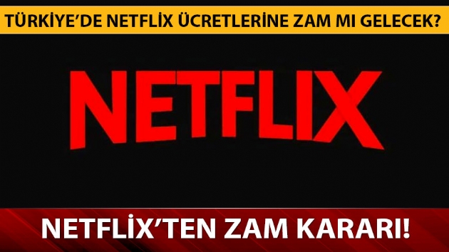 Trkiyede Netflix cretlerine zam m gelecek? Netflix cretleri artyor mu? 